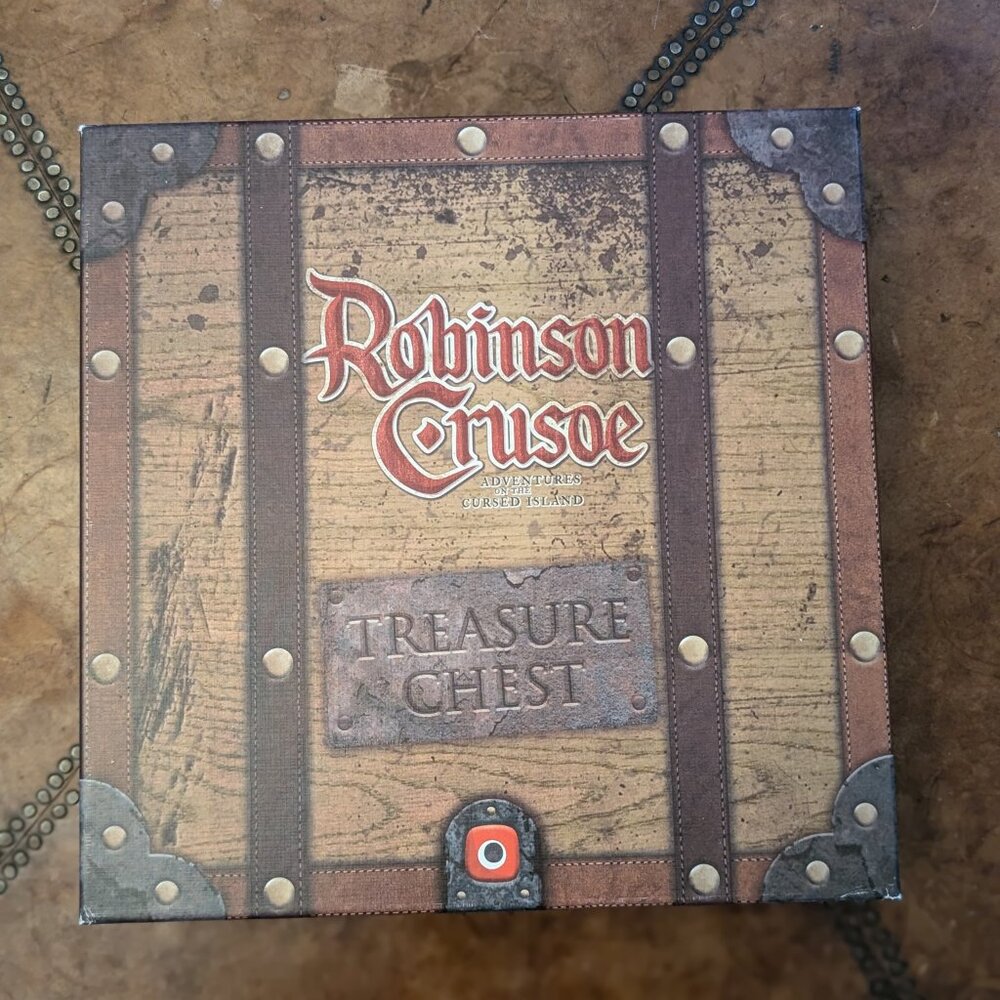 Robinson Crusoe "Treasure Chest" Board Game